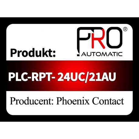 PLC-RPT- 24UC/21AU