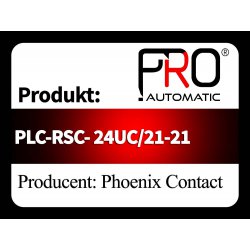 PLC-RSC- 24UC/21-21