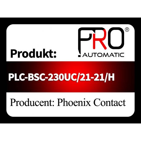 PLC-BSC-230UC/21-21/H