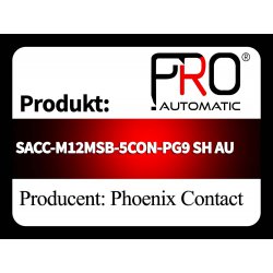 SACC-M12MSB-5CON-PG9 SH AU