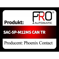 SAC-5P-M12MS CAN TR