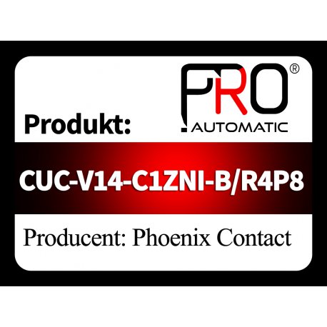 CUC-V14-C1ZNI-B/R4P8