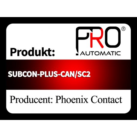 SUBCON-PLUS-CAN/SC2