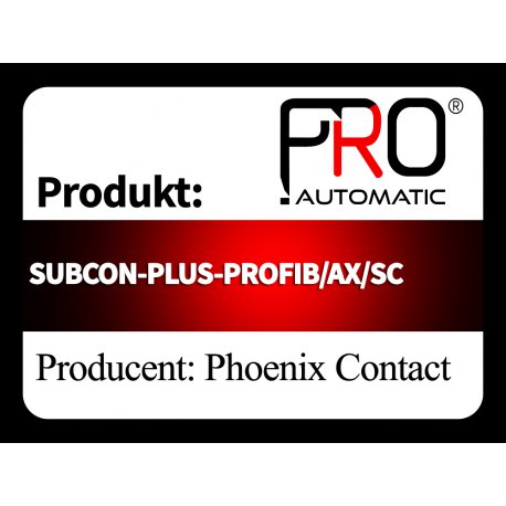 SUBCON-PLUS-PROFIB/AX/SC