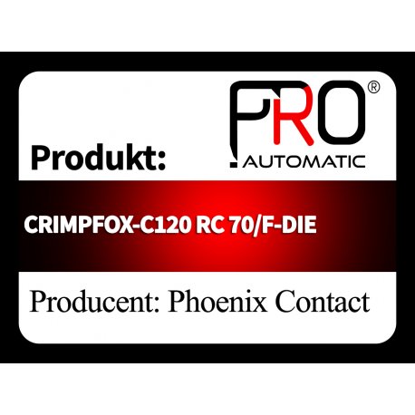 CRIMPFOX-C120 RC 70/F-DIE
