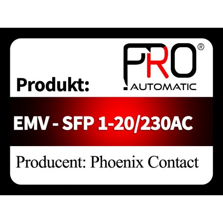 EMV - SFP 1-20/230AC