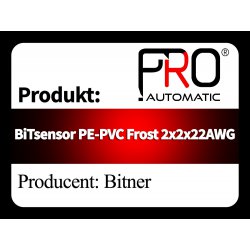 BiTsensor PE-PVC Frost 2x2x22AWG